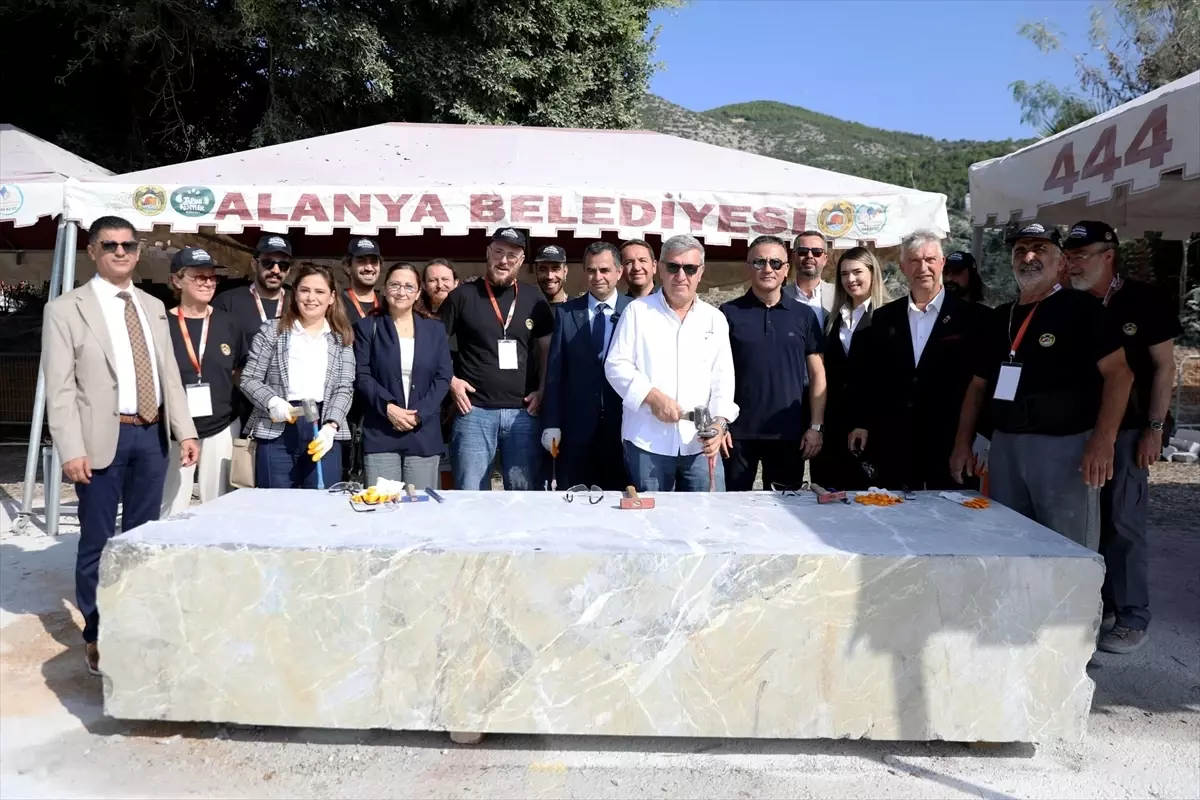 20. Alanya Taş Heykel Sempozyumu Başladı