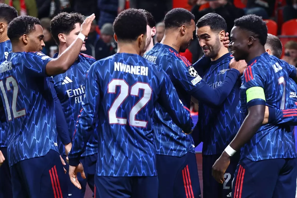 Arsenal şov yaptı! Şampiyonlar Ligi\'nde rekorların gecesi