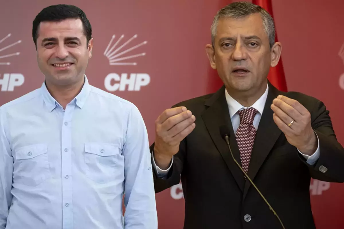 Bahçeli\'nin Demirtaş sözlerine Özgür Özel\'den ilk yorum