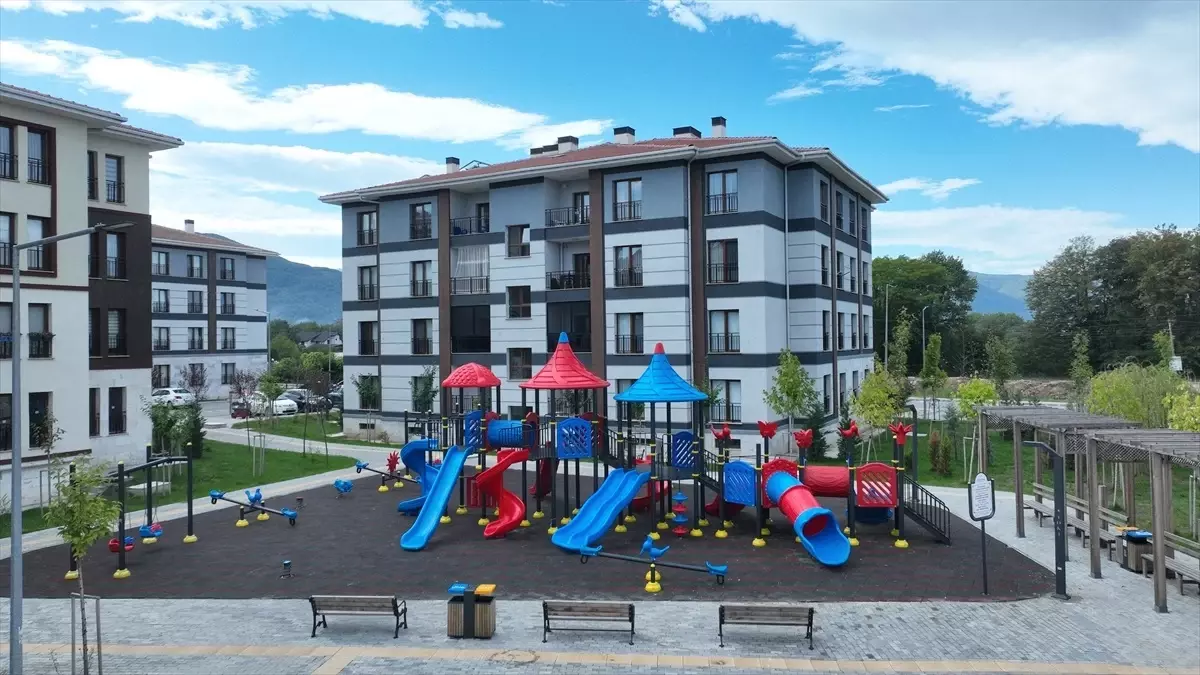 TOKİ Düzce\'de Yeni Konutlar Tamamlandı