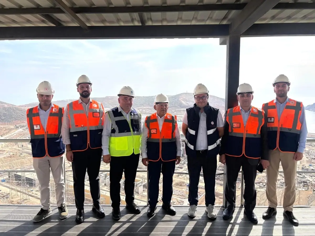 Başkan Büyükkılıç; Akkuyu Nükleer Güç Santrali\'ni inceledi