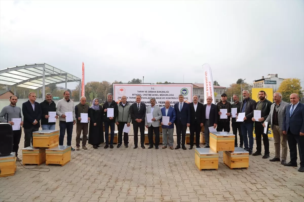 Bingöl\'de Organik Bal Projesi İlerlemesi