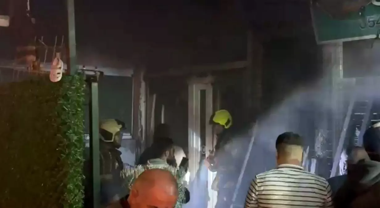 Bursa\'da Yangın Korkuttu