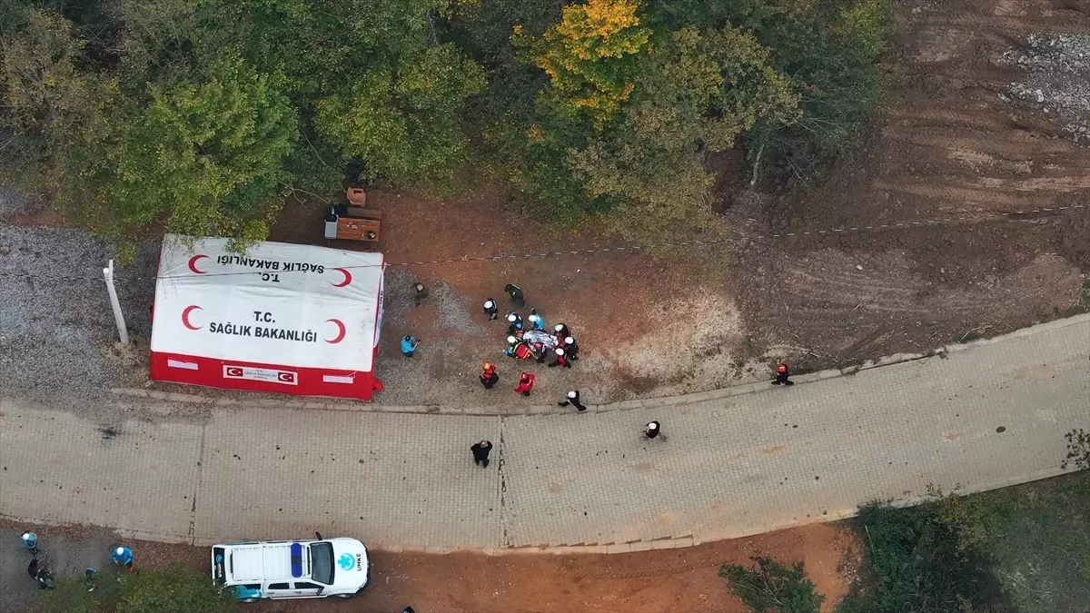 Düzce\'de Orman Yangını Tatbikatı Yapıldı