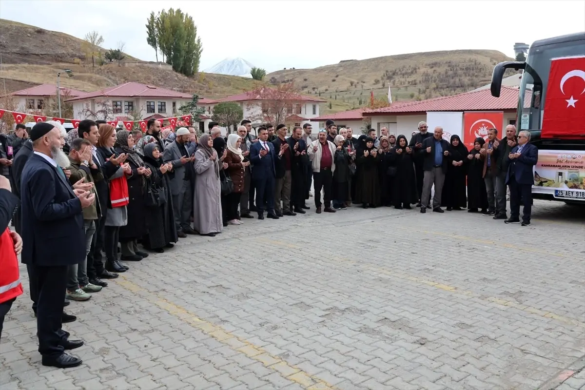 Erzurum\'da 36 şehit yakını Çanakkale\'ye uğurlandı