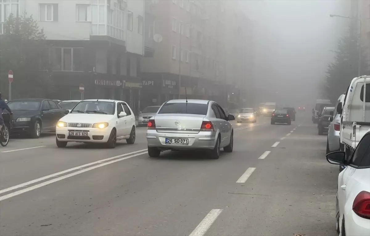 Eskişehir\'de Yoğun Sis