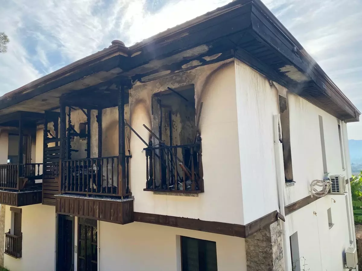 Evi ateşe verip 2 jandarmayı bıçakla yaralayan şüpheli vurularak etkisiz hale getirildi