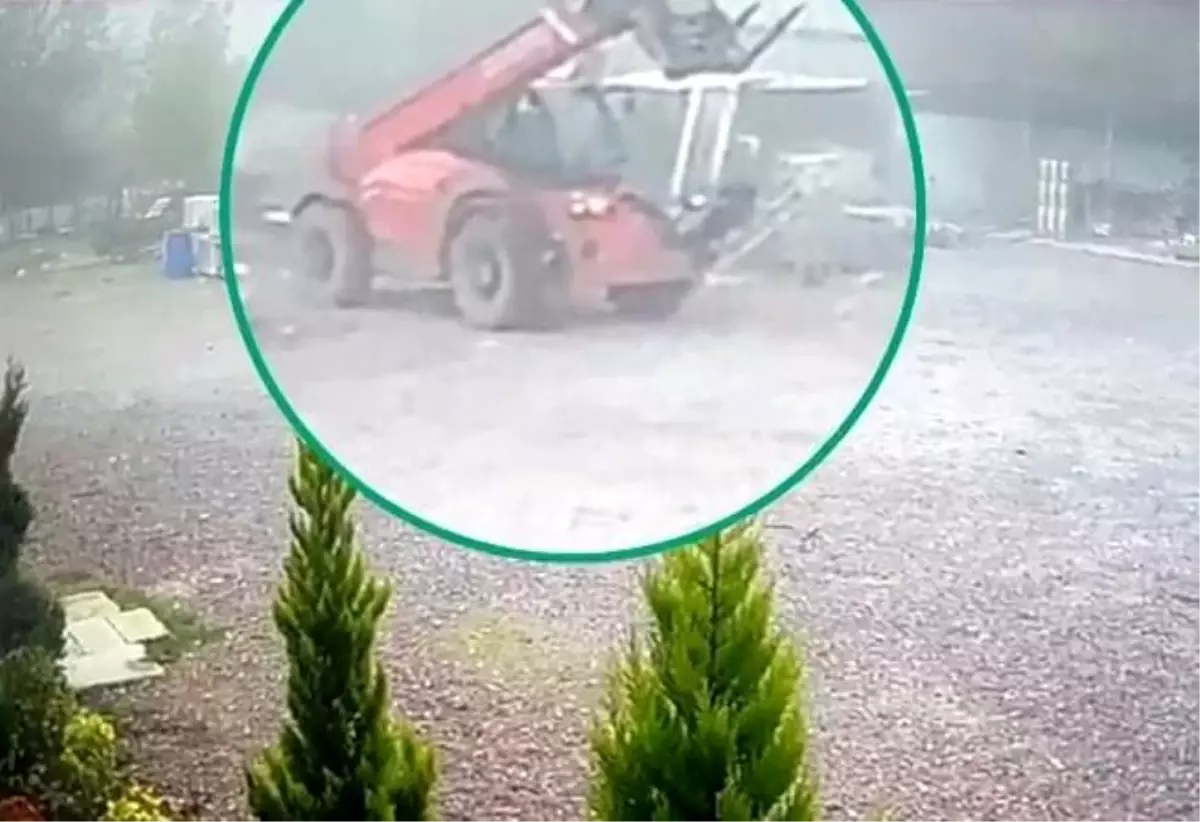 Adapazarı\'nda 5 Milyonluk İş Makinesi Çalındı