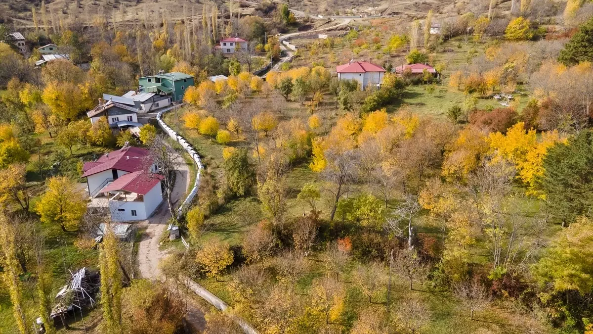 Dut Bahçeleri Güz Renklerine Büründü