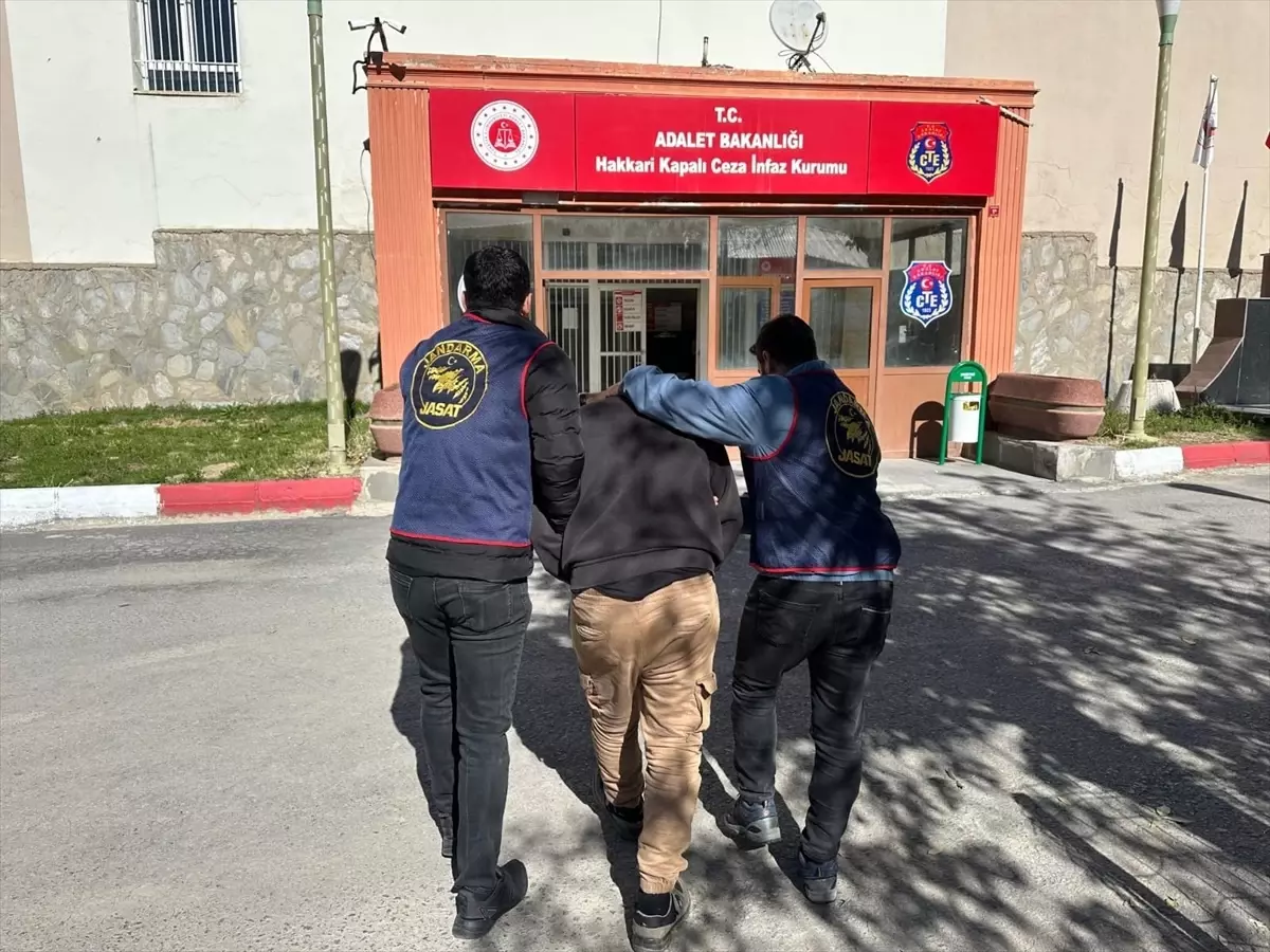 Yüksekova\'da 31 Yıl Hapis Cezalı Hükümlü Yakalandı