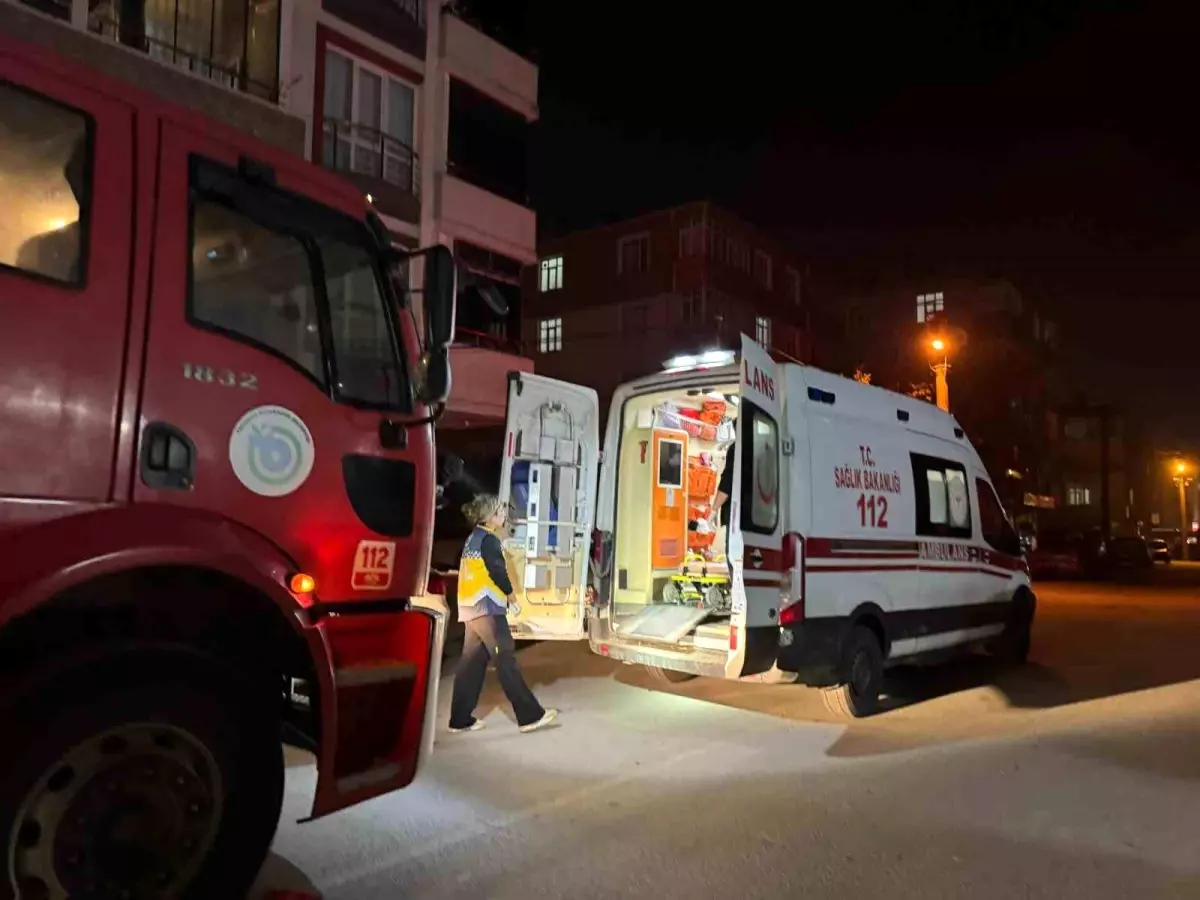 Kapaklı\'da Çocuk Yangın Çıkardı