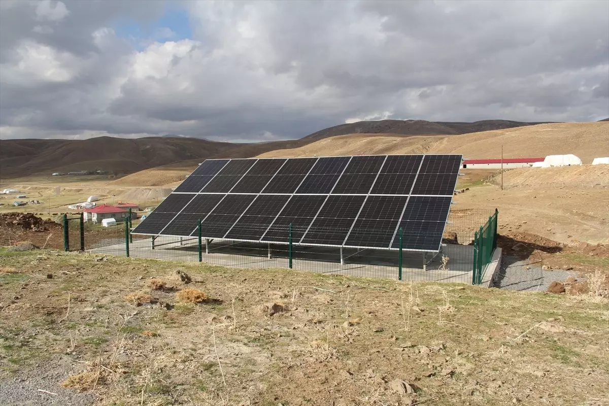 Karlıova\'da Güneş Enerji Sistemleri Kuruldu