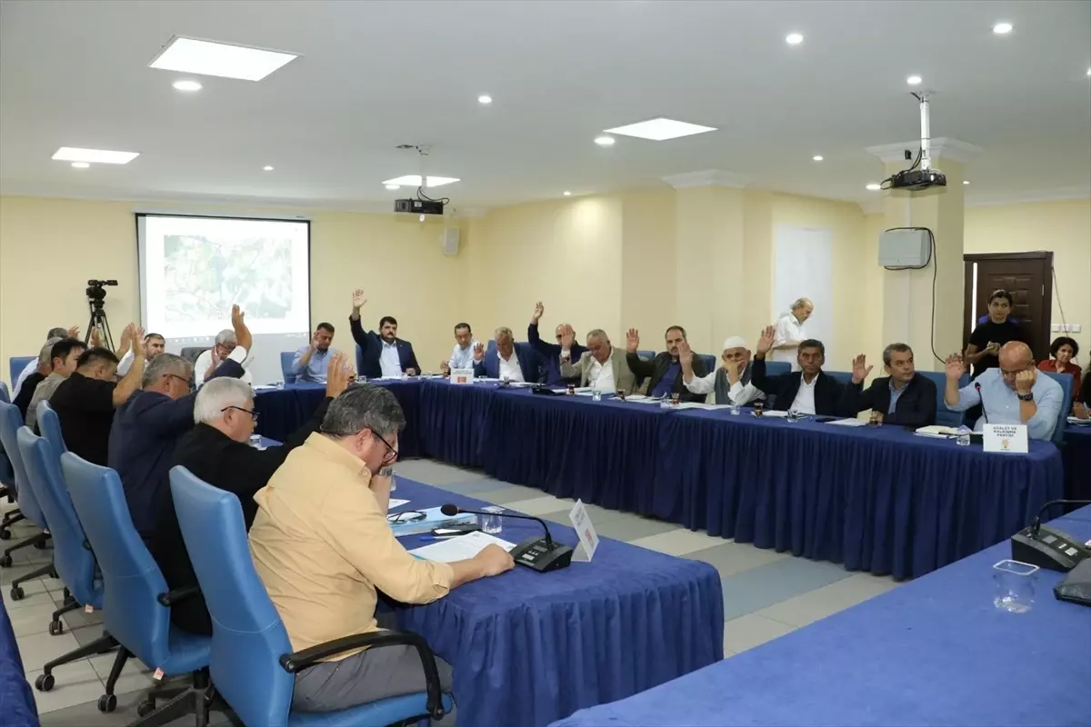 Kaş Belediyesi Kasım Meclis Toplantısı