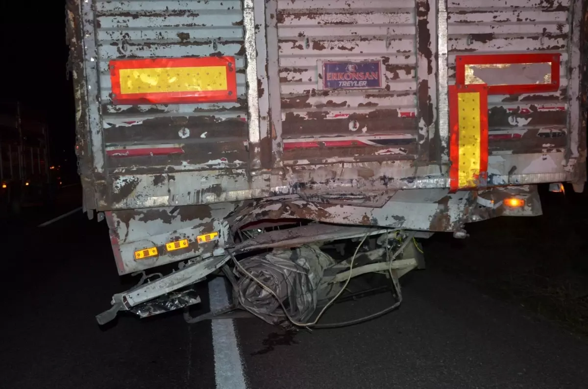 Tavşanlı\'da Kazada 1 Kişi Hayatını Kaybetti