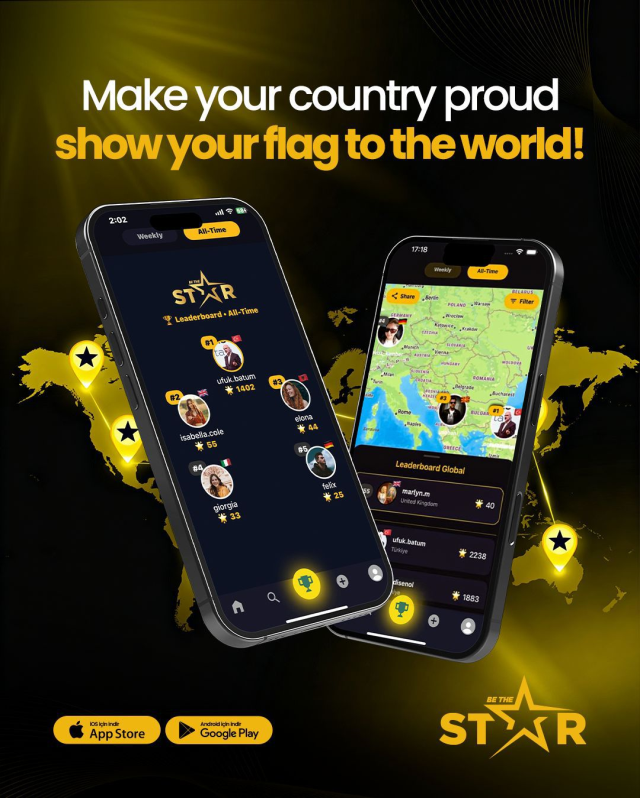 Makedonya'dan dünyaya parlayan bir sahne: Be The Star, 37 ülkede 5 bin kullanıcıya ulaştı Makedonya'dan dünyaya parlayan bir sahne: Be The Star, 37 ülkede 5 bin kullanıcıya ulaştı