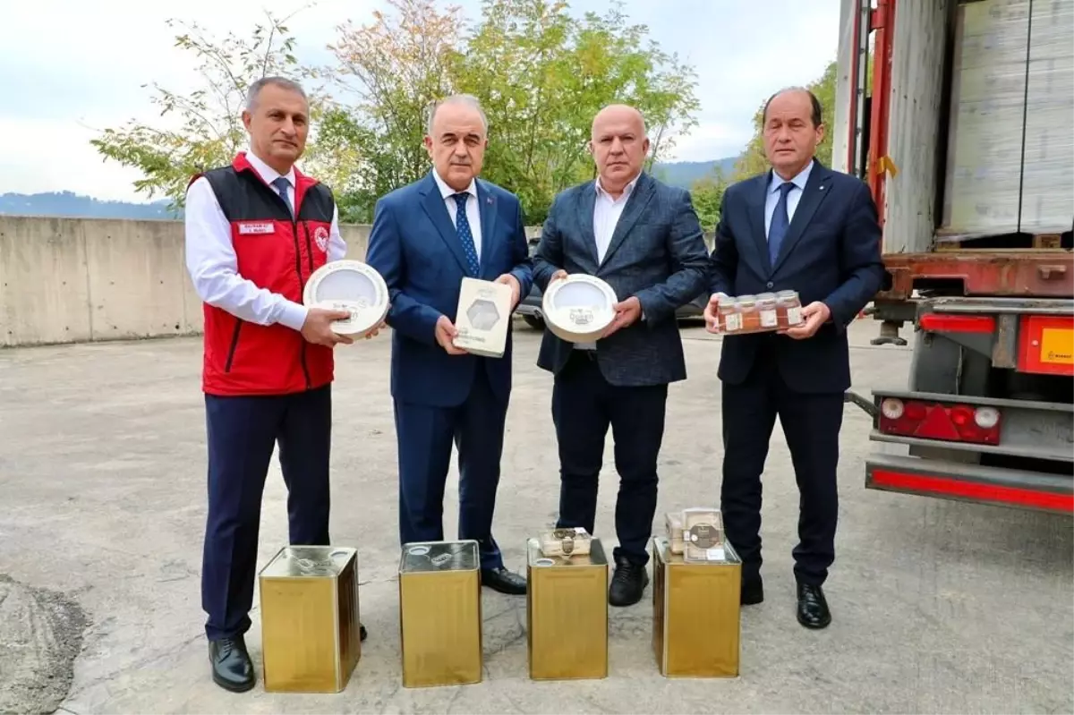 Ordu\'dan İngiltere\'ye 8,8 Ton Bal İhracatı