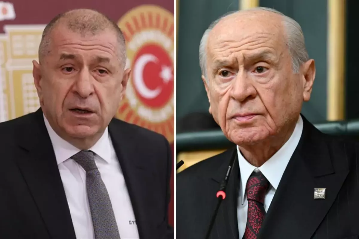 Özdağ\'dan Bahçeli\'nin sözlerine tepki: Türkiye tarihi bir kırılma noktasına sürükleniyor