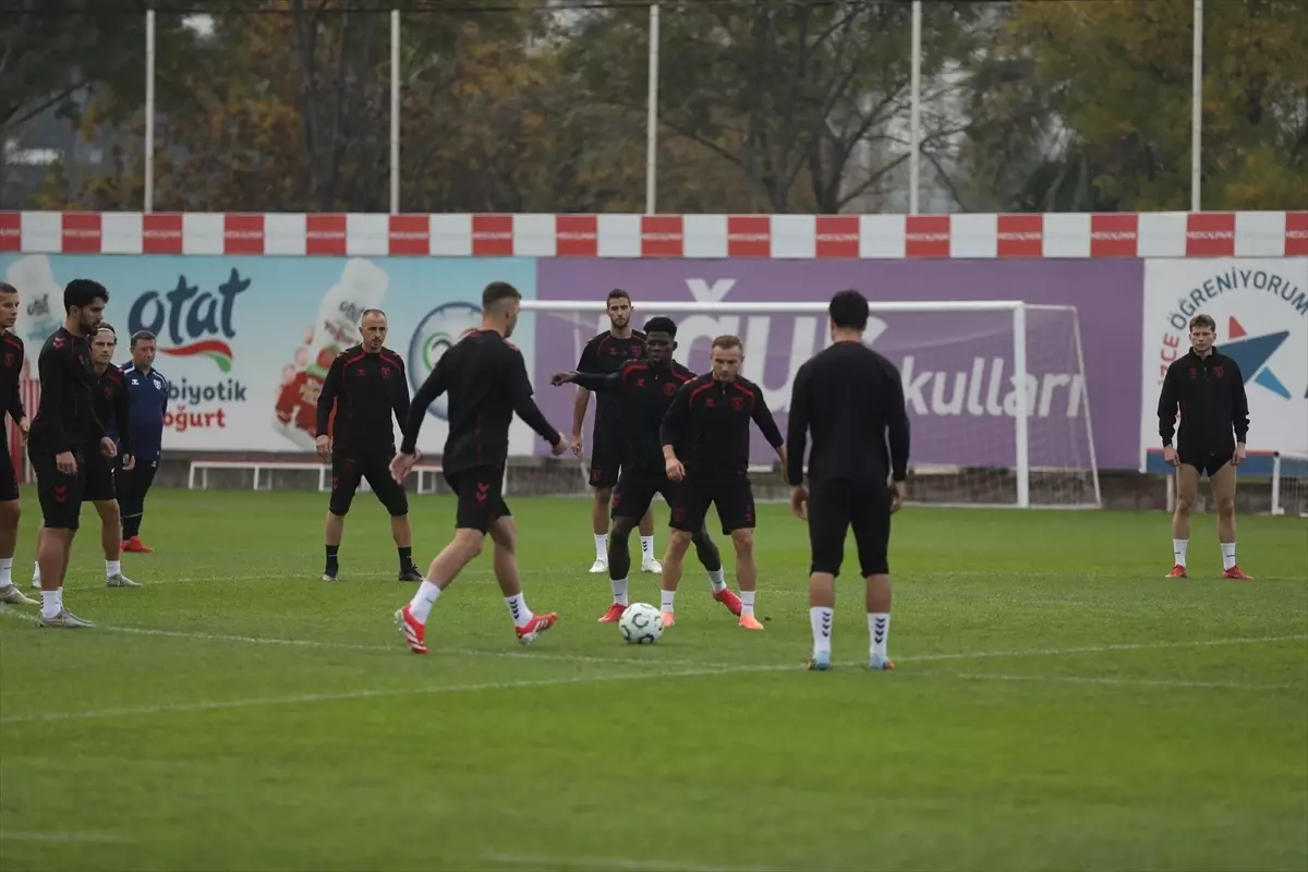 Samsunspor Hamrun Spartans Maçına Hazır