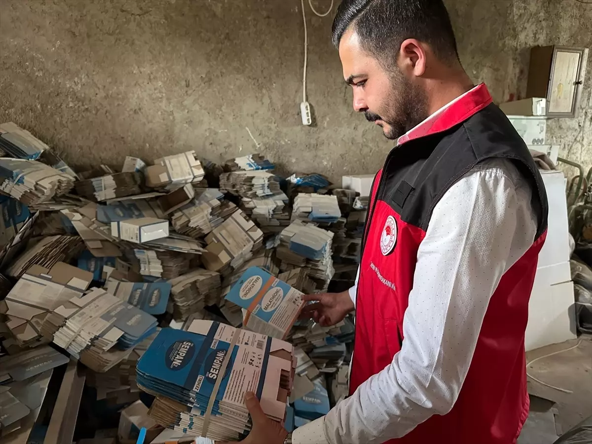 Şanlıurfa\'da Sahte İlaçlar İmha Edildi