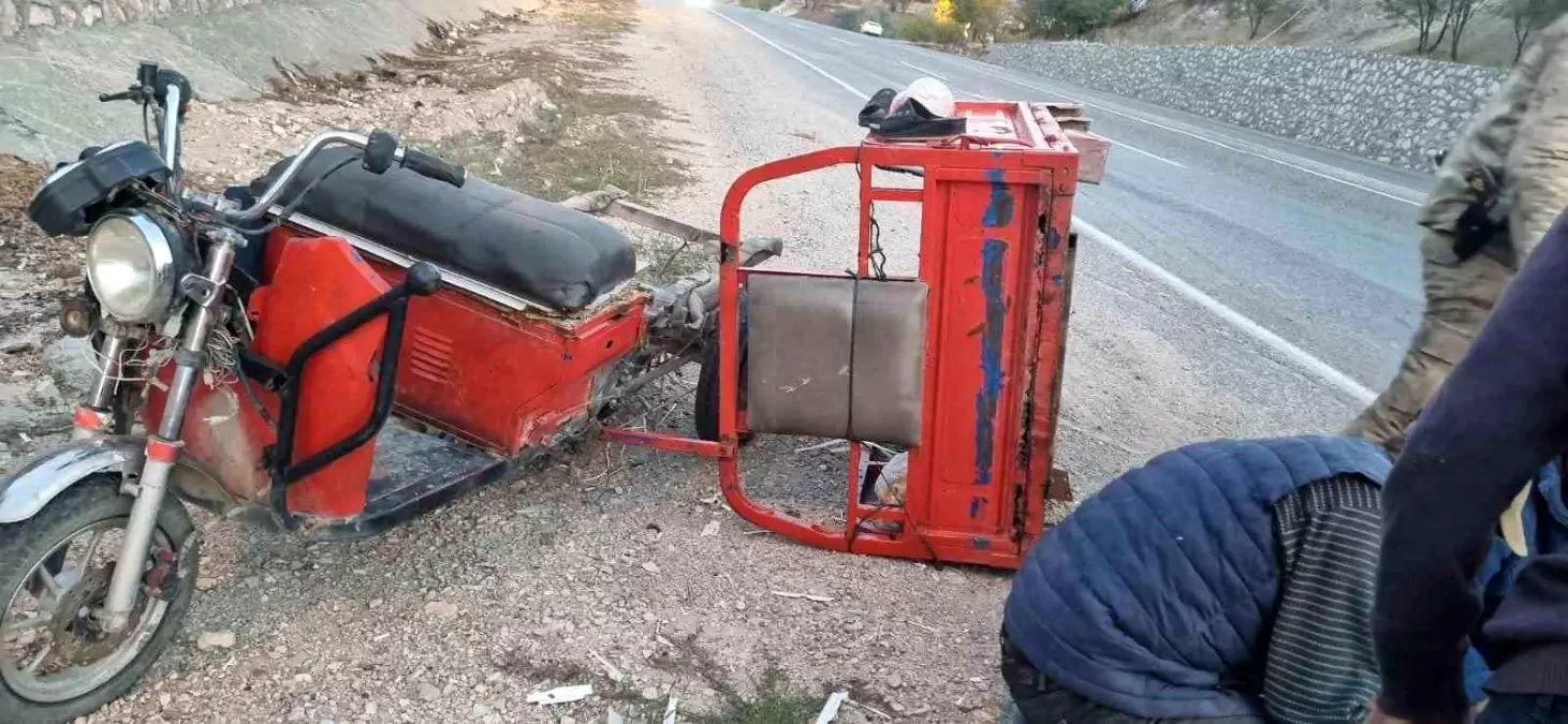 Gölbaşı\'nda Motosiklet Kazası: 1 Yaralı