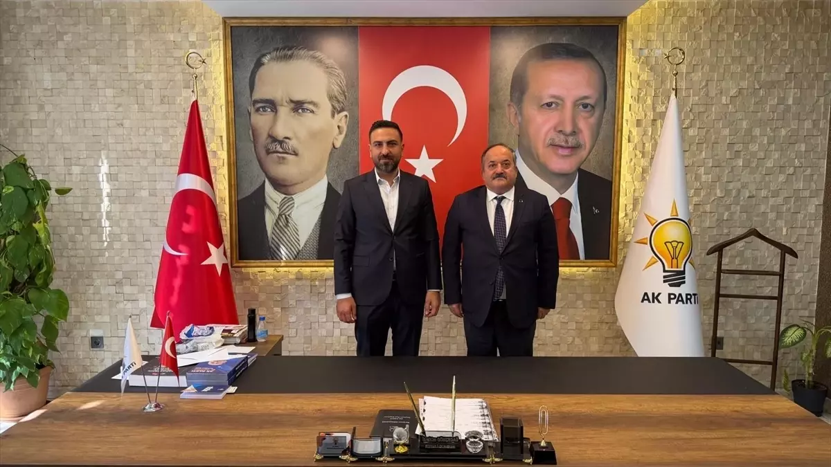 Kaymakam İnci, İlçe Başkanı Gökçedağ\'ı Ziyaret Etti