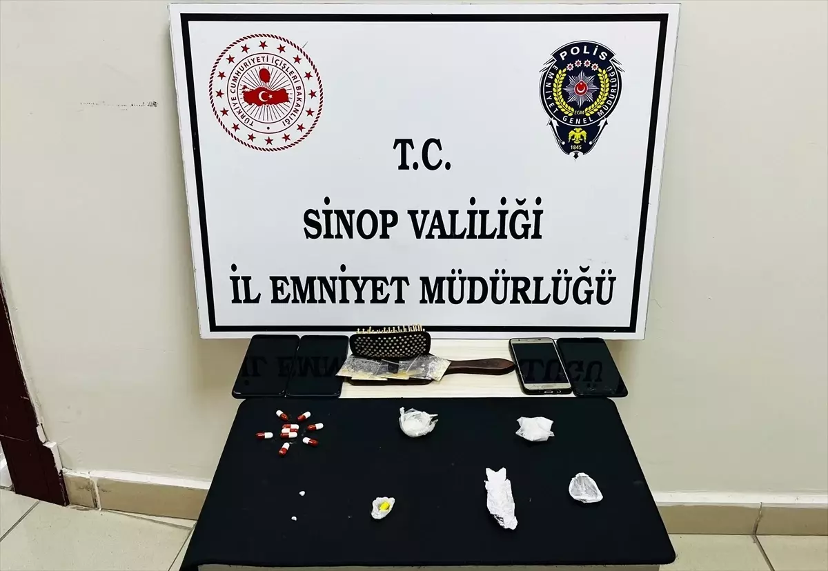 Sinop\'ta Uyuşturucu Operasyonu: 3 Tutuklama