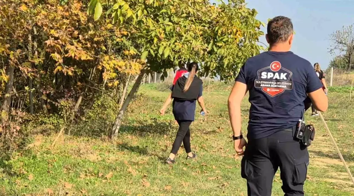 Tekirdağ\'da Kayıp Yaşlı Adam İçin Dron Destekli Arama Devam Ediyor