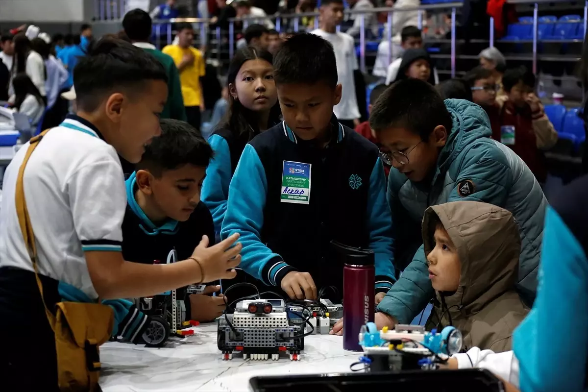 TİKA, Kırgızistan\'da STEM Robot Olimpiyatı\'na Destek Verdi
