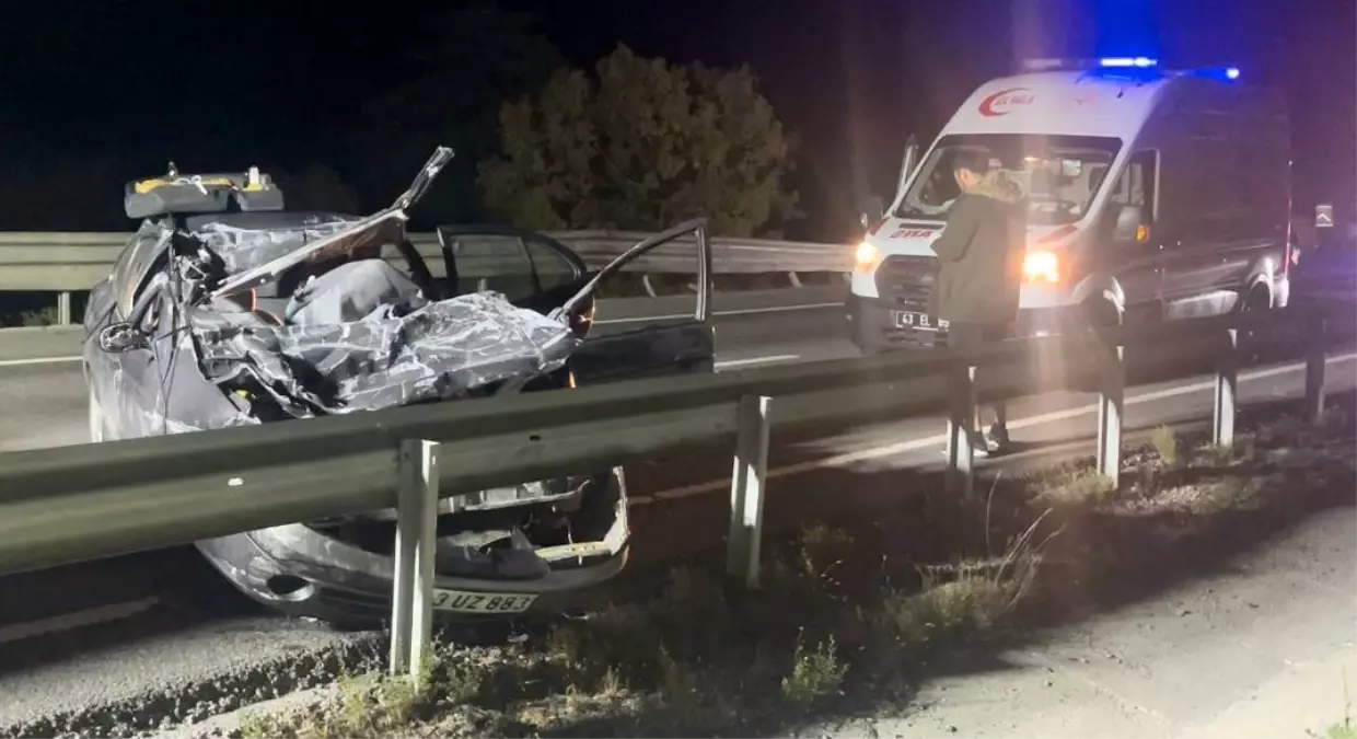 Kütahya\'da Trafik Kazası: 1 Ölü, 1 Yaralı