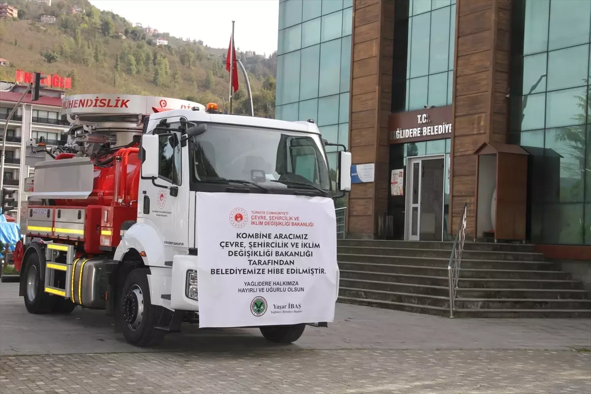 Yağlıdere\'ye Yeni Hizmet Aracı