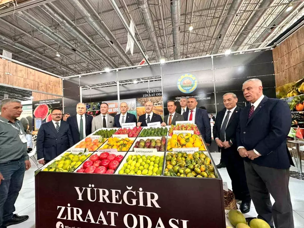 Adana Tarım Fuarı\'nda Zengin Ürün Yelpazesi