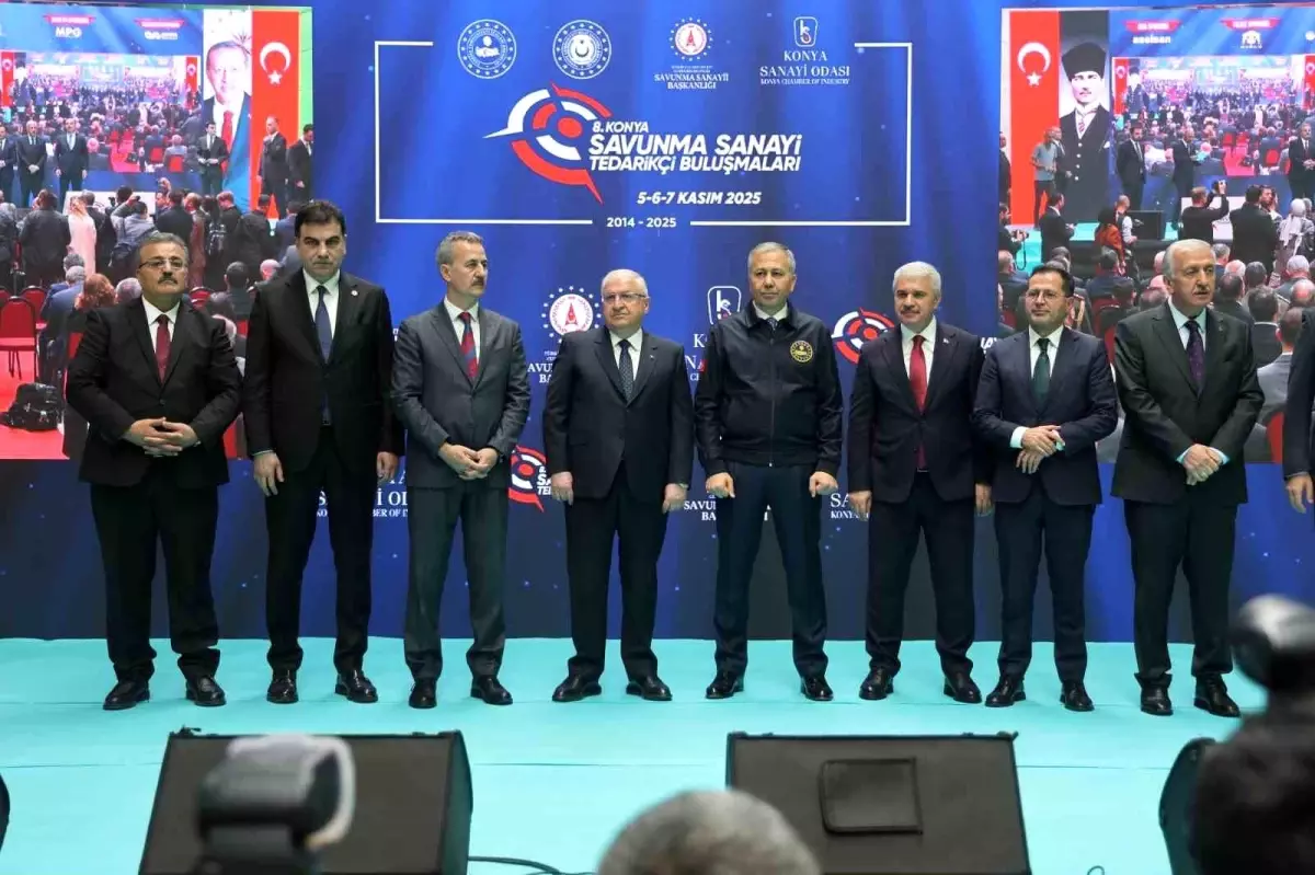 8. Konya Savunma Sanayi Buluşmaları Başladı
