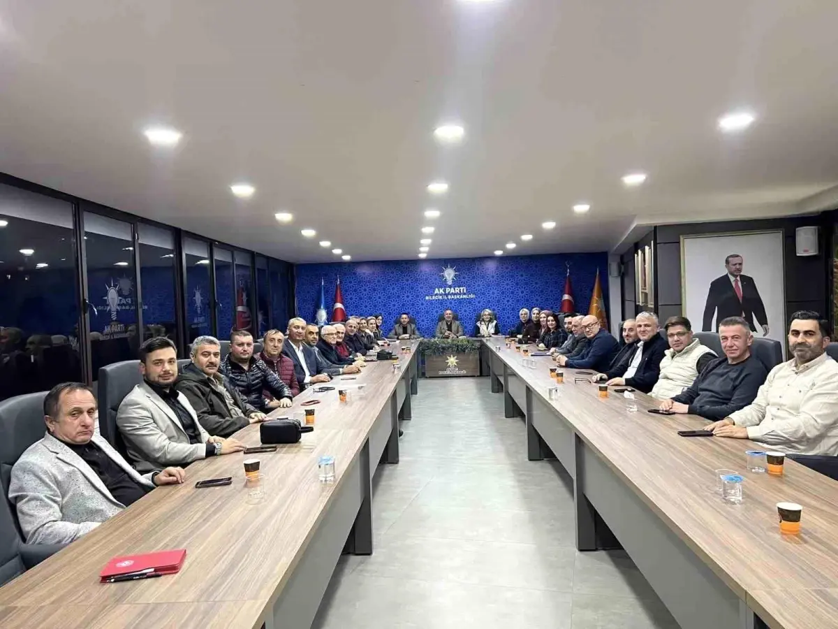 AK Parti Bilecik İl Yönetim Kurulu Toplantısı Gerçekleştirildi