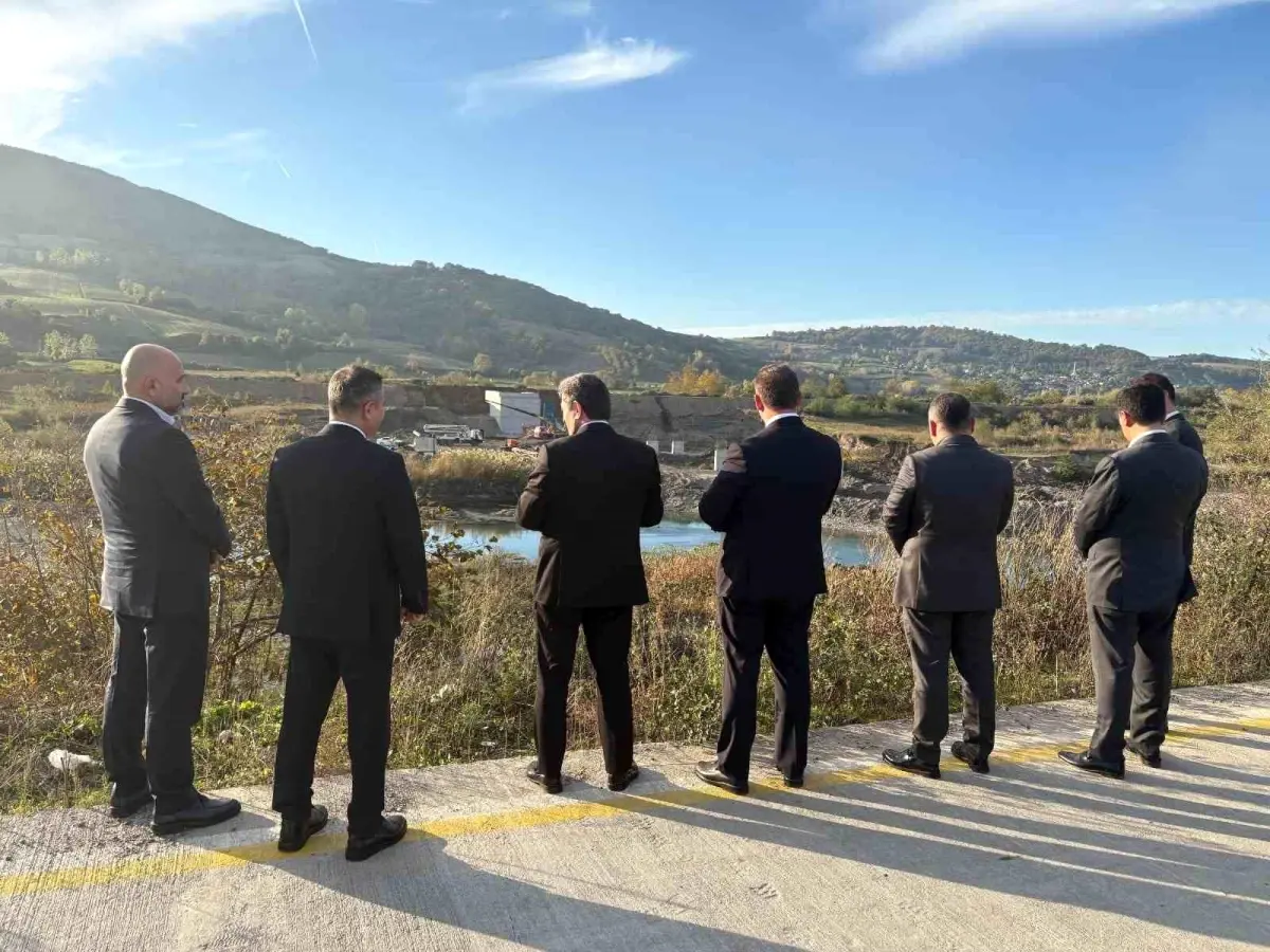 Bafra\'da Stratejik Köprü İnşaatı Devam Ediyor