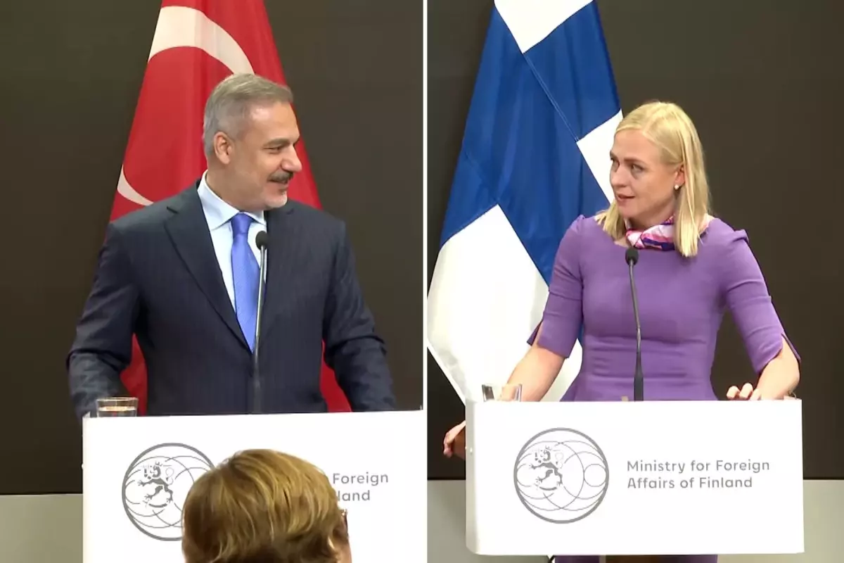 Bakan Fidan\'ın göğsünün kabardığı an!