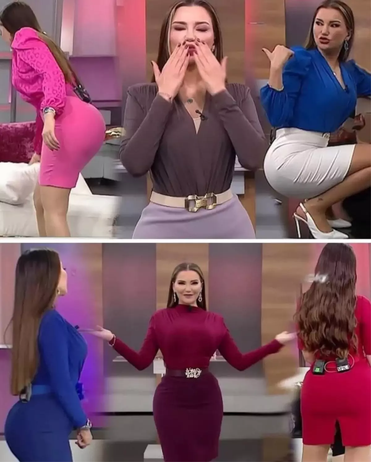 Canlı yayında ilginç kalça sohbeti: Ece Erken inanmayıp masanın altına eğildi