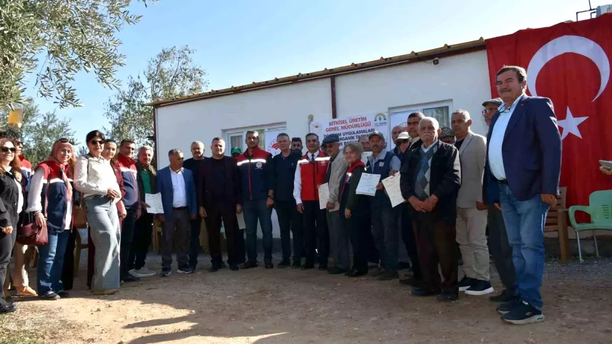 Didim\'de İyi Tarım Sertifikası Dağıtıldı