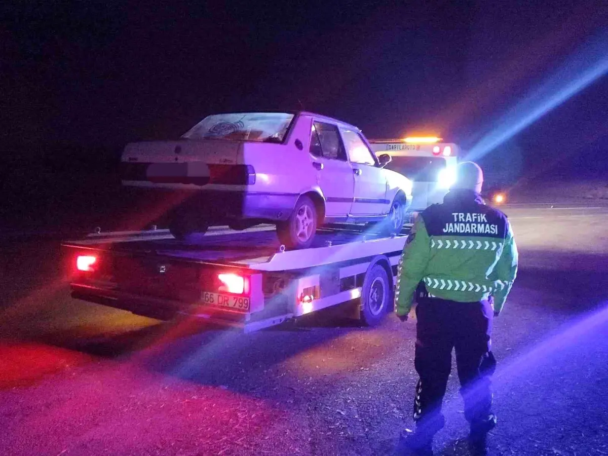 Yozgat\'ta Alkollü Sürücüye Ceza