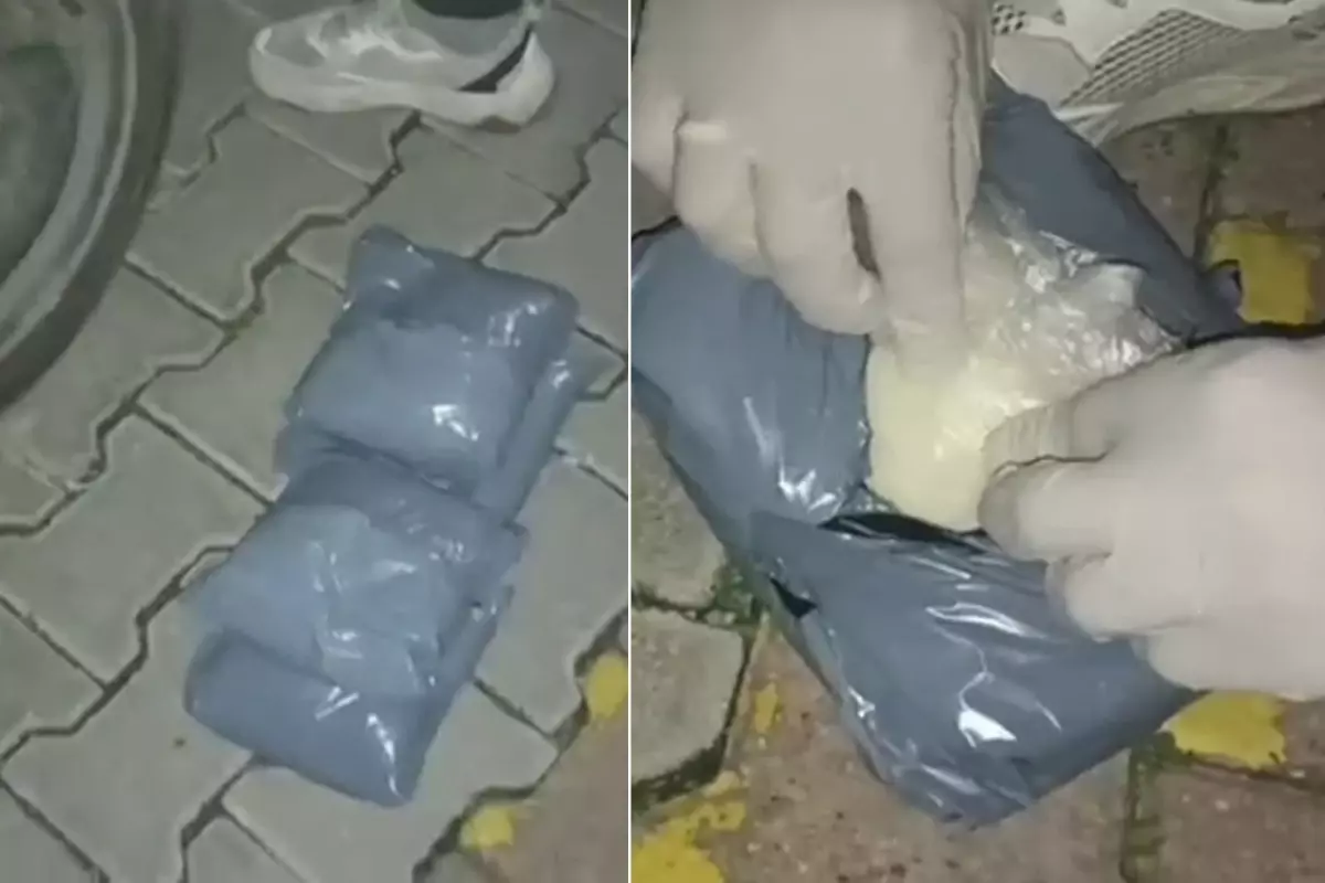 Emekli polisin aracından kilolarca uyuşturucu çıktı