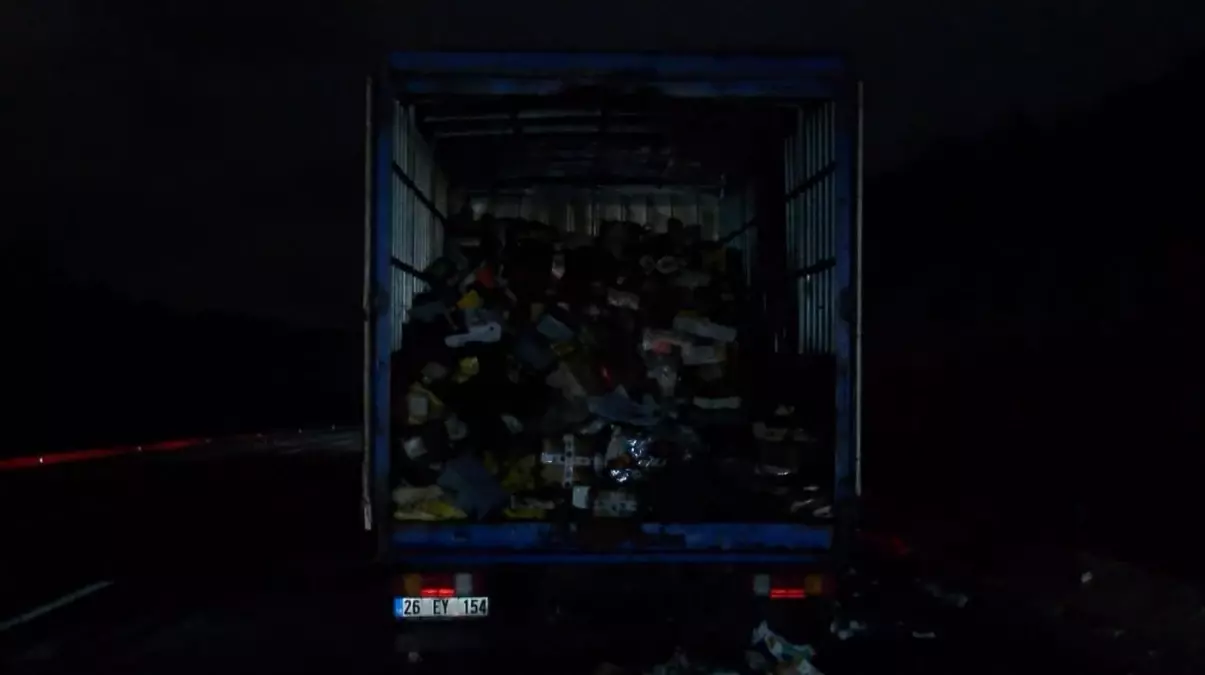 Kuzey Marmara Otoyolu\'nda Kamyon Yangını