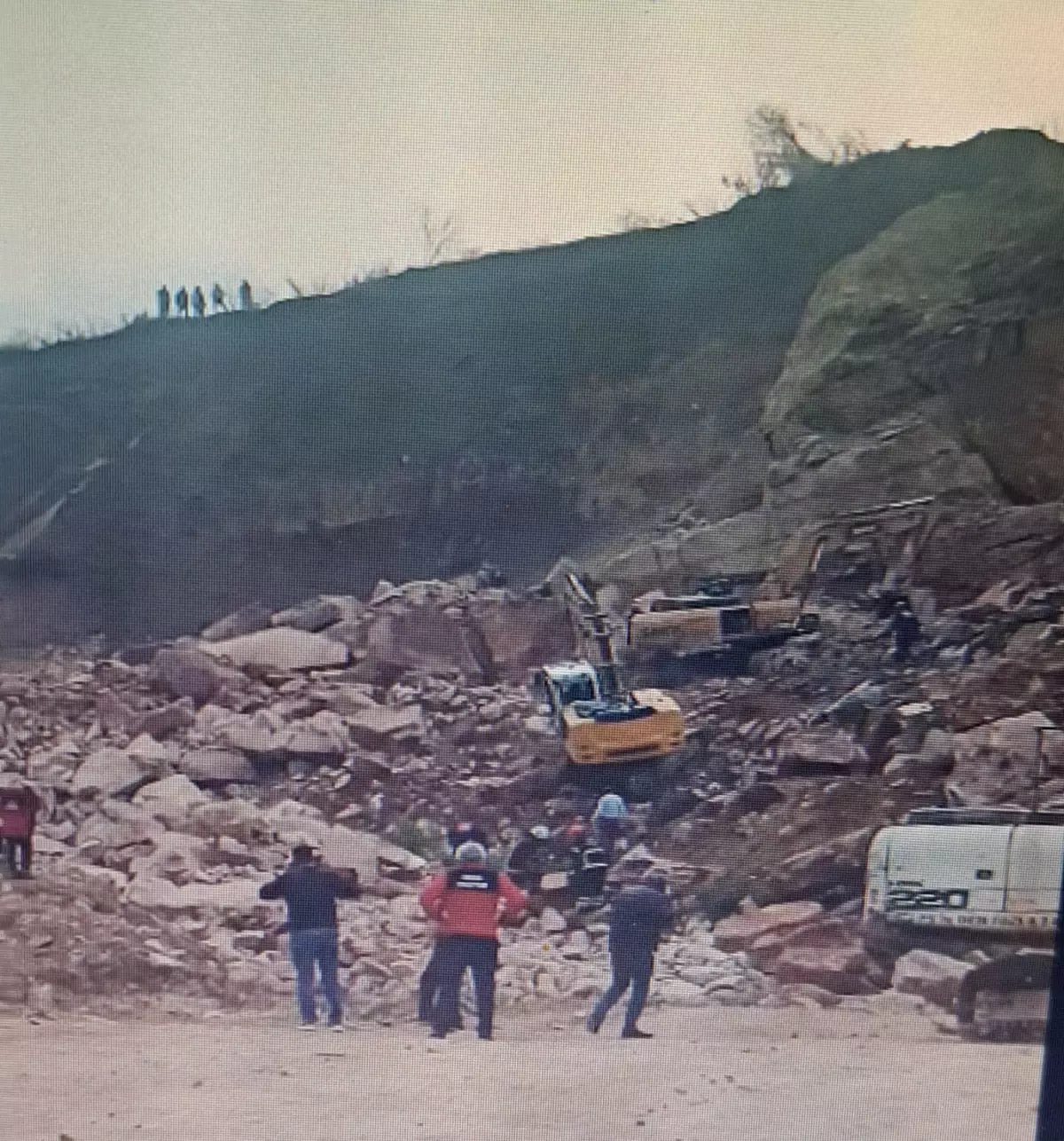 Fatsa\'da Taş Ocağında Göçük: 2 İşçi Kayboldu