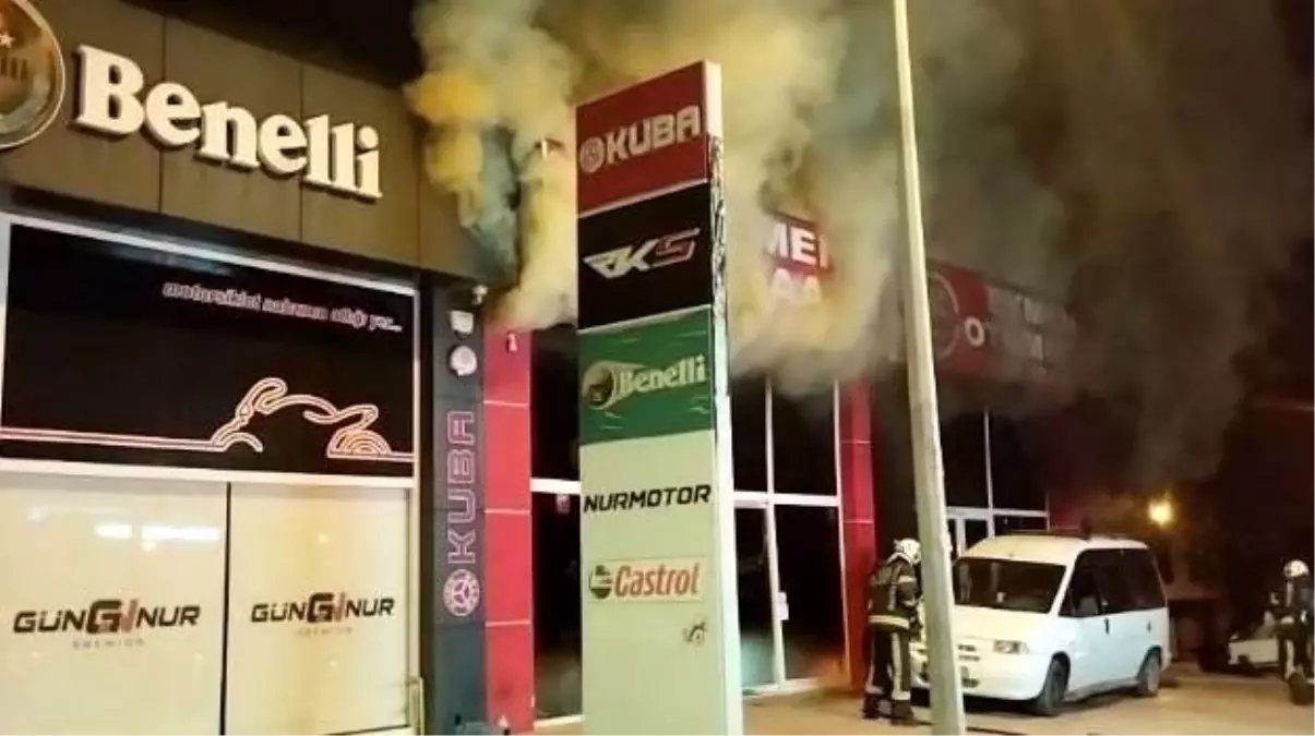 Denizli\'de Kundaklama İle Yangın