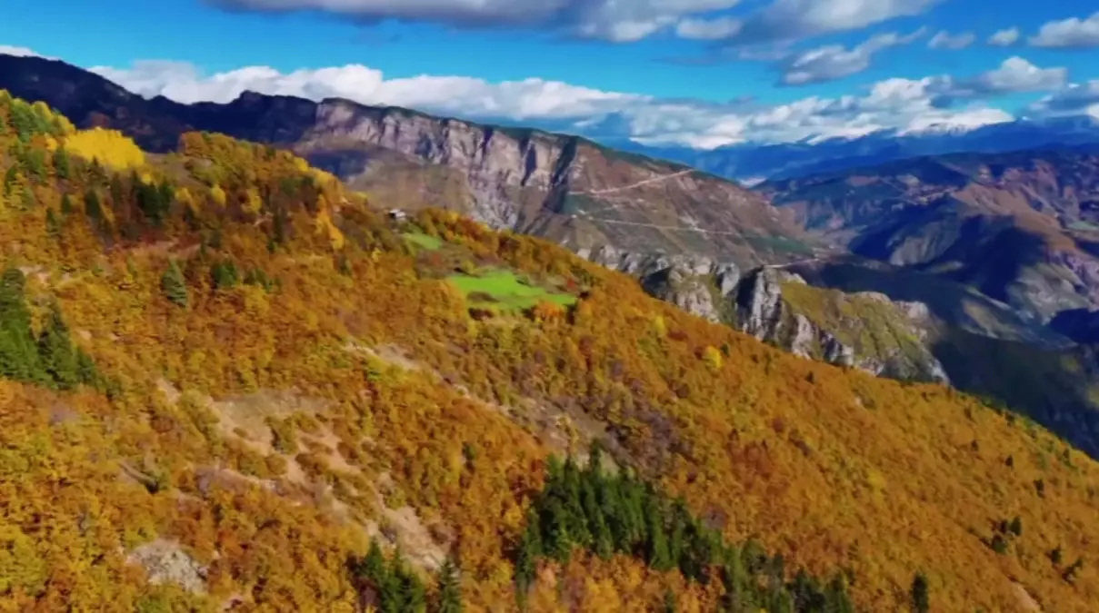Şavşat\'ta Sonbahar Renk Cümbüşü
