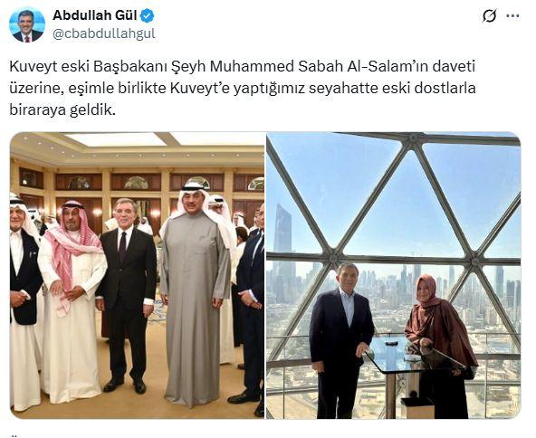 Uzun süredir ortalarda yoklardı! Abdullah Gül ve eşi bakın nerede görüntülendi Uzun süredir ortalarda yoklardı! Abdullah Gül ve eşi bakın nerede görüntülendi