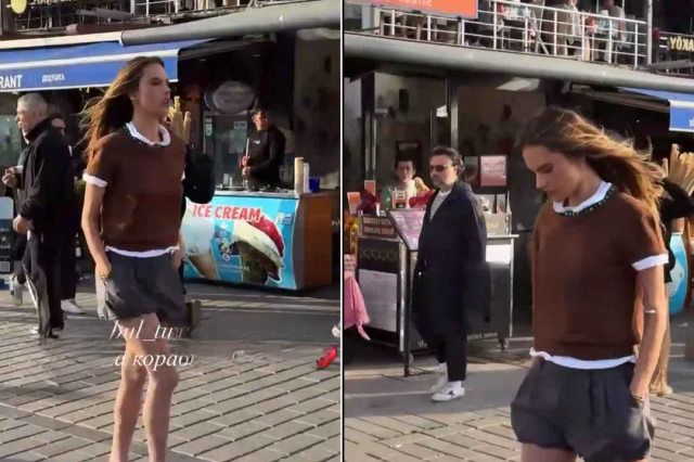 Victoria's Secret Modeli Alessandra Ambrosio İstanbul'da Victoria's Secret Modeli Alessandra Ambrosio İstanbul'da