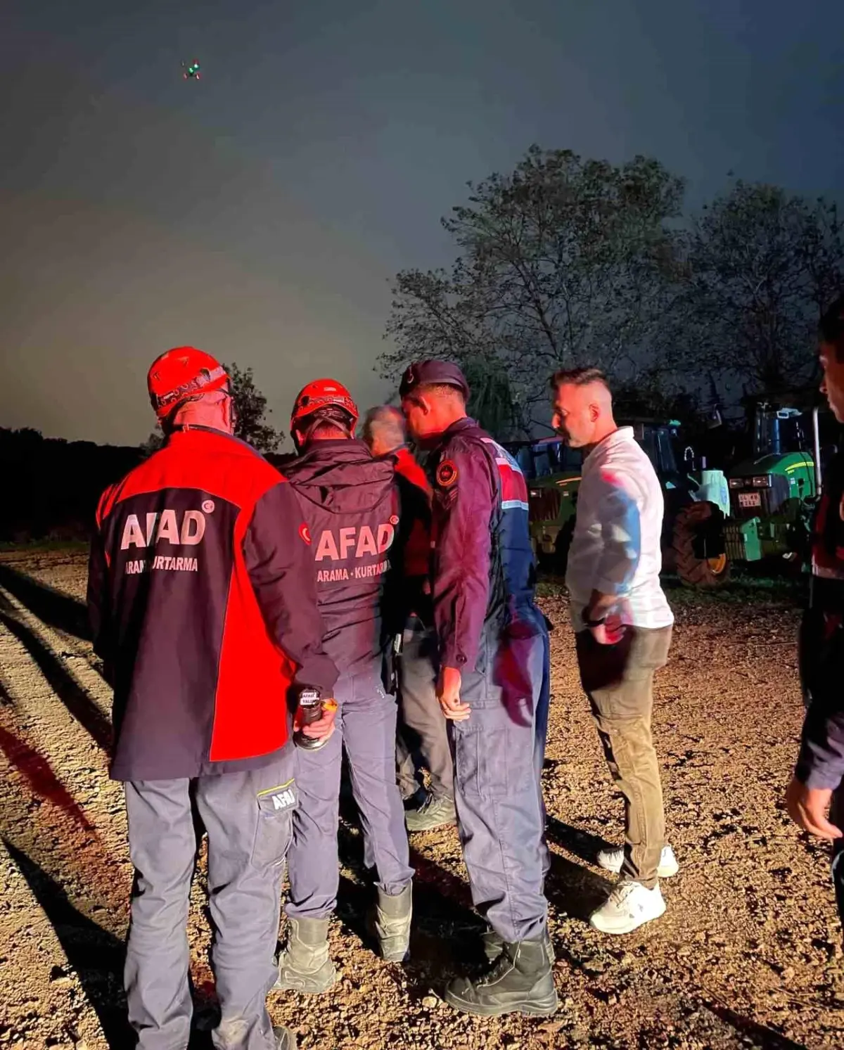 Kaybolan Yaşlı Adam Dronla Bulundu