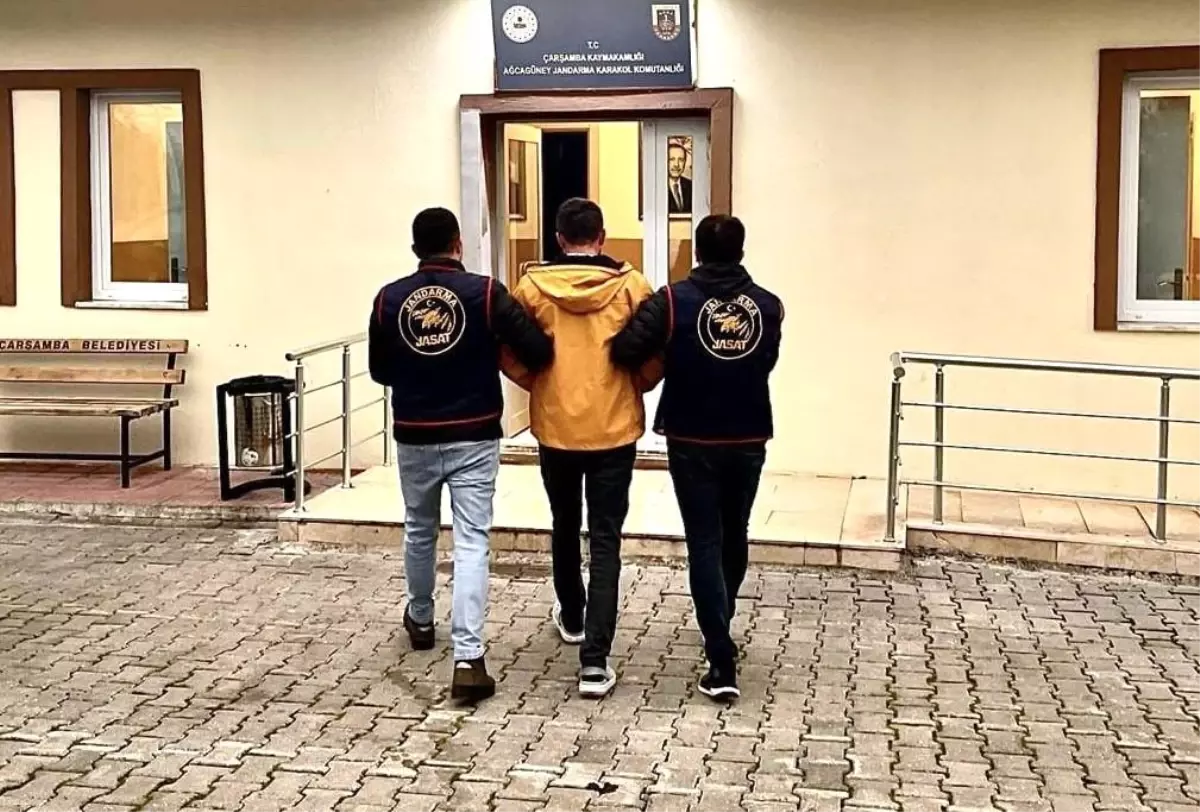 Çarşamba\'da 15 Yıl Hapis Cezalı Şahıs Yakalandı