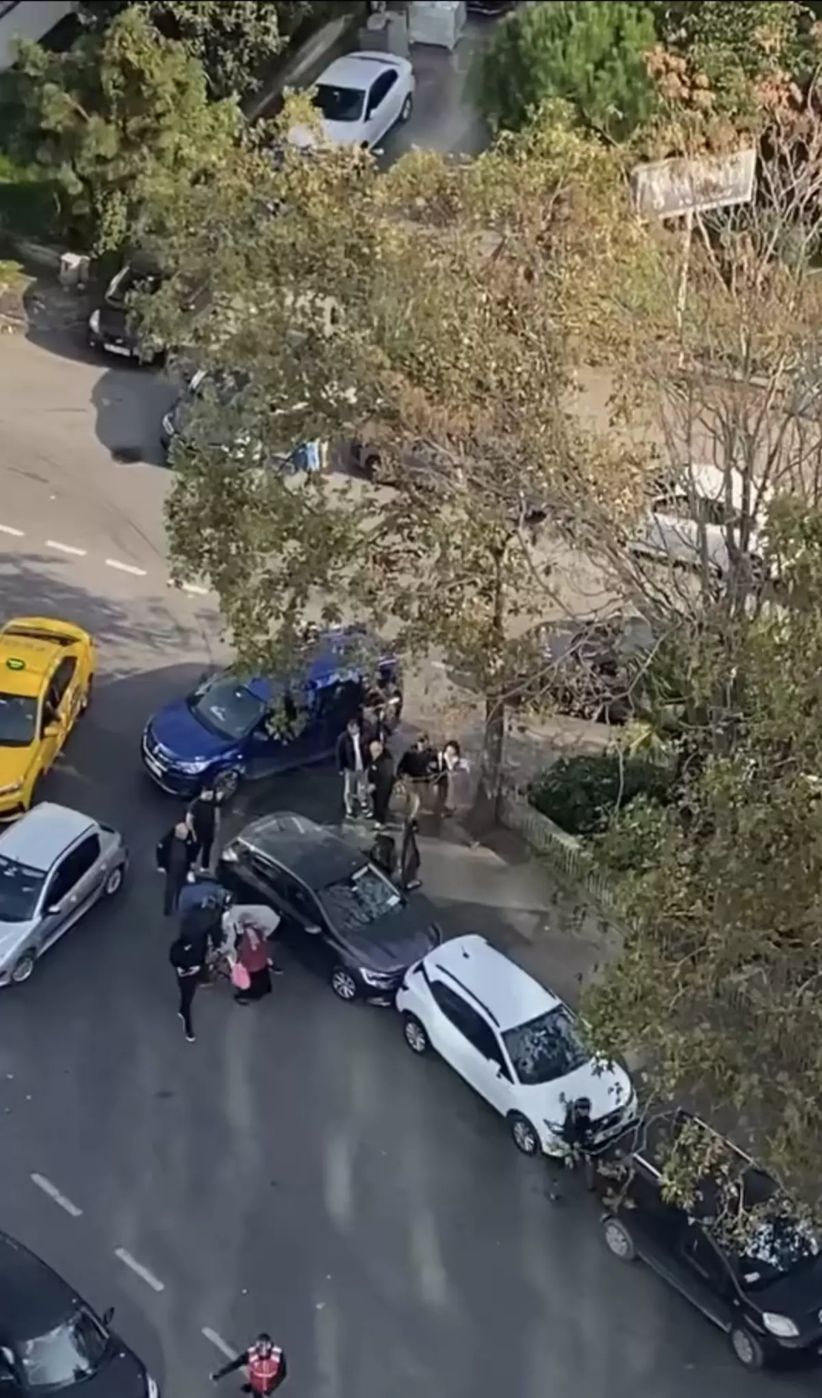 Ataşehir\'de Trafik Kavgası