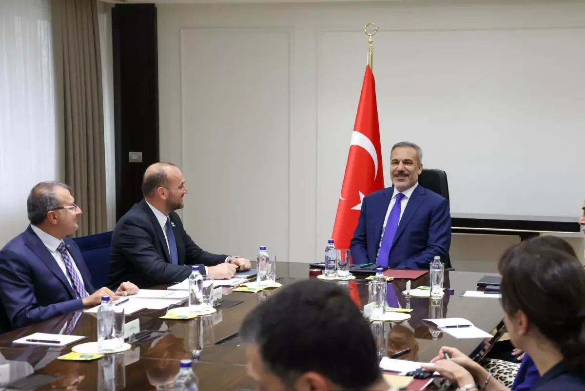 Hakan Fidan MÜSİAD Heyetini Kabul Etti