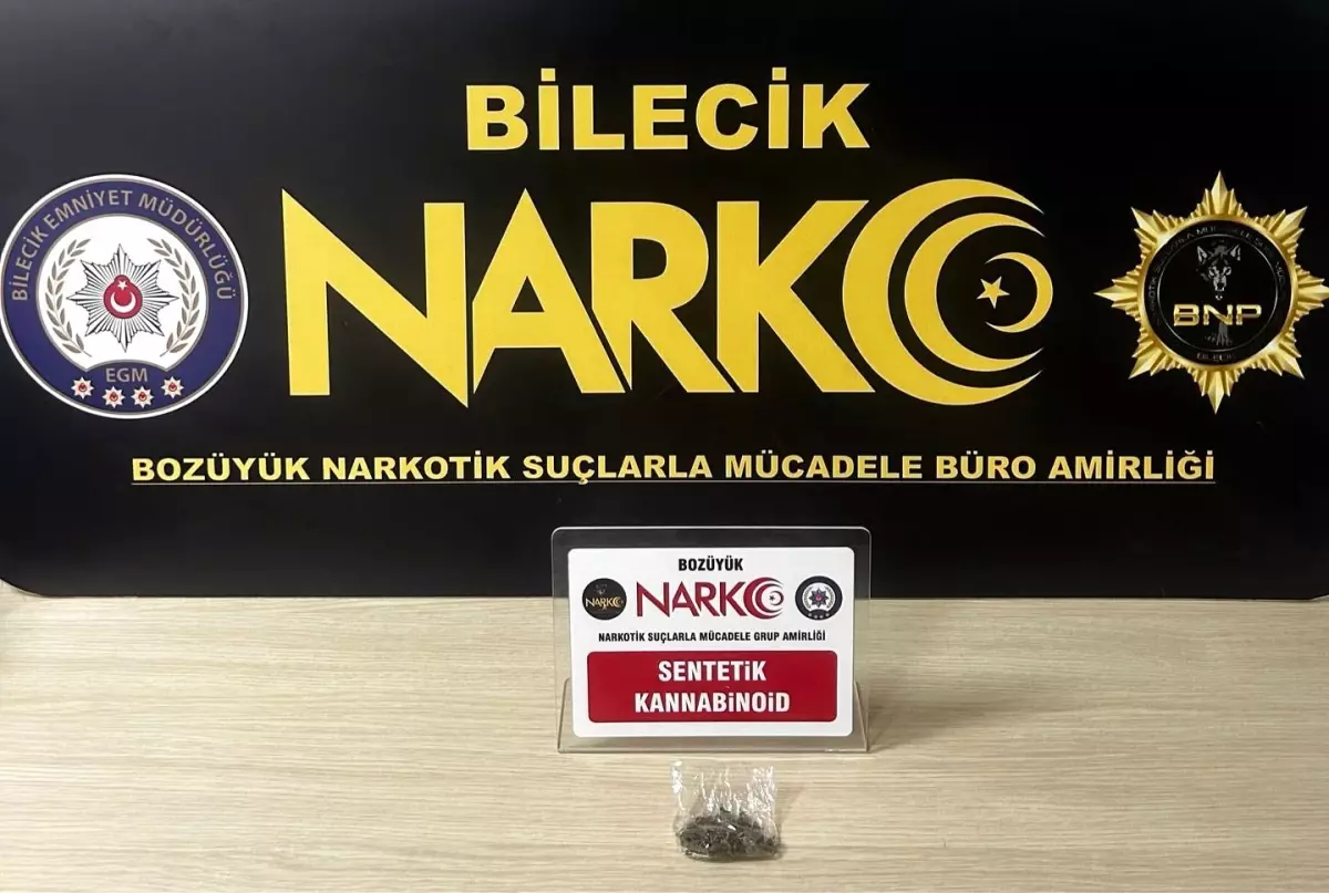 Bilecik\'te Uyuşturucu Operasyonu: 1 Gözaltı